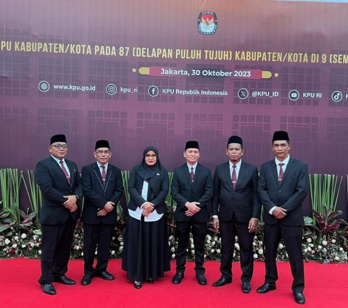 KPU Kota Padangsidimpuan Tetapkan DCT Pemilu 2024