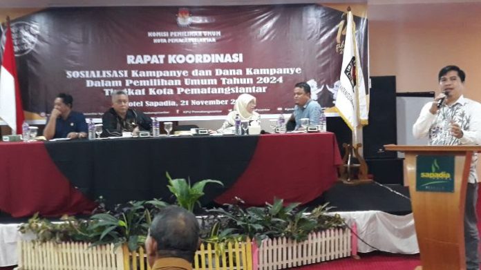 Ketua DPD Dicopot, KPU Terima Pergantian Pengurus PSI Kota Pematang Siantar