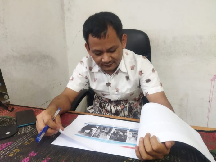 Kepala Dinas Pemberdayaan Masyarakat Desa (PMD), Kabupaten Toba, Hendry Silalahi (f:nimrot/mistar)