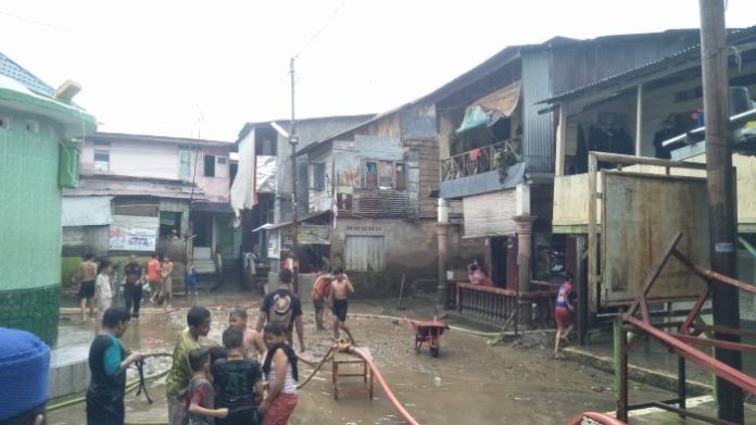 Banjir Sempat Setinggi 150 cm, Banjir di Kelurahan Aur Maimun Medan Sudah Surut
