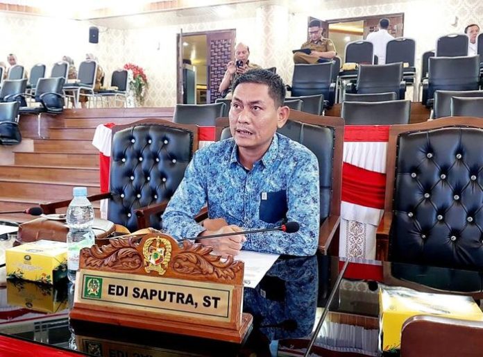 Anggota Komisi I DPRD Medan, Edi Syahputra (f:ist/mistar)