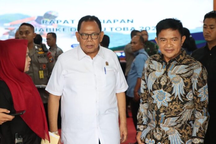 Ketua DPRD Sumatera Utara Baskami Ginting. (f:ist/mistar)