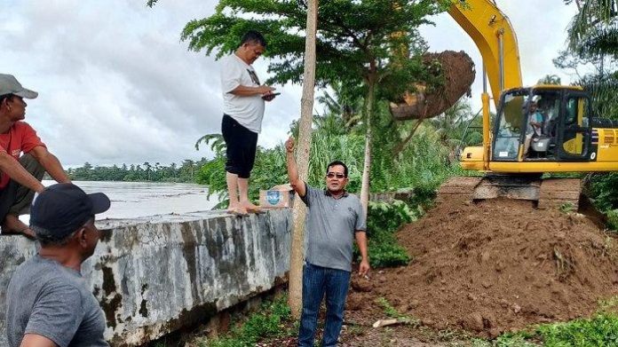 Tanggul Sepanjang 100 Meter Jebol, 42 Kampung di Aceh Tamiang Terendam Banjir