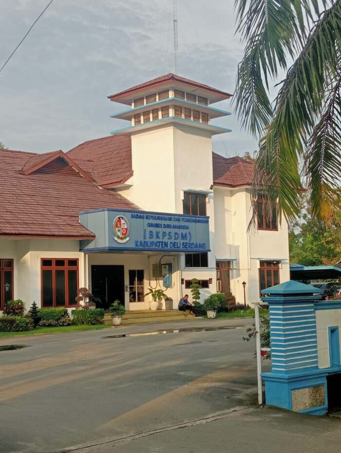 Kantor BKPSDM Deli Serdang (f:ist/mistar)