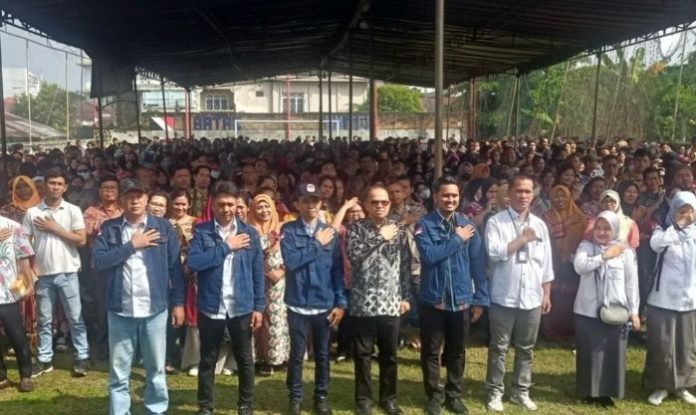 KPU Sumut Tanam Bibit Pohon di 13.475 Titik sebagai Simbol Pelantikan Anggota KPPS