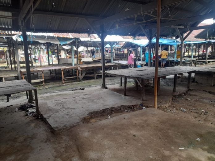 Libur Tahun Baru, Pasar Tradisional Tanah Jawa di Simalungun Sepi