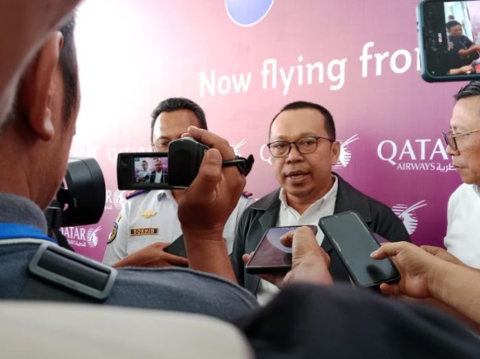 Penerbangan Historis Qatar Airways dari Doha ke Medan, Dirut Angkasa Pura Aviasi Bilang Begini