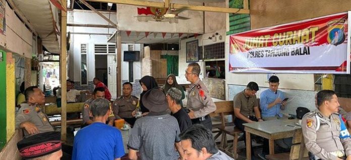 Kapolres Tanjungbalai AKBP Yon Edi Winara melaksanakan program 