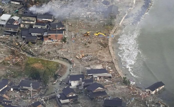 tsunami jepang hancurkan 190 hektar