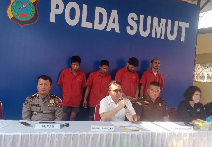 Polda Sumut Musnahkan Puluhan Kilo Sabu, 5.000 Pil Ekstasi dari Jaringan antar Provinsi