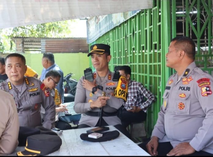 Tim dari Mabes Polri turun ke Tebing Tinggi untuk melakukan monitoring keamanan Pemilu (f:ist/mistar)