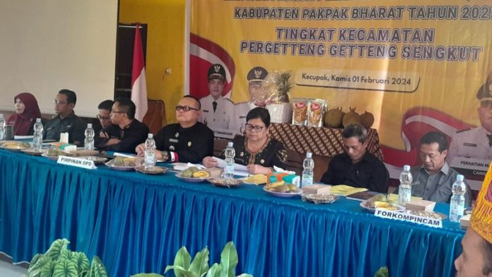 Kecamatan PGGS Gelar Musrenbang RKPD Pakpak Bharat Tahun 2025 (f:ist/mistar)