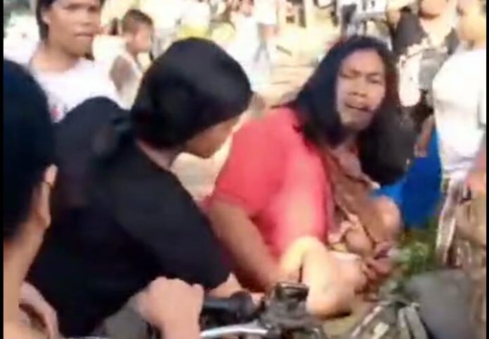 Video viral oknum Polisi di Medan diduga buat ribut dengan masyarakat. (F:Ist/Mistar)