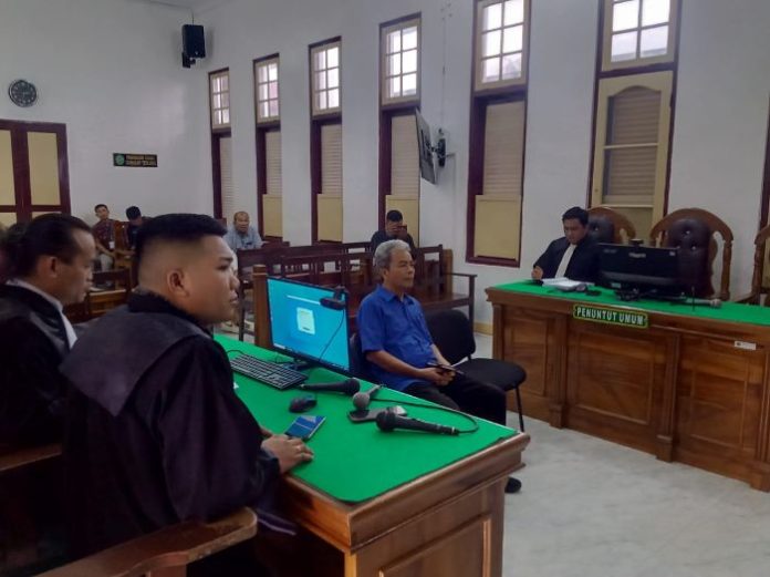 Mantan Bupati Samosir Mangindar Simbolon Dituntut 4 Tahun Penjara