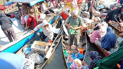 Pasar apung Tanjung balai