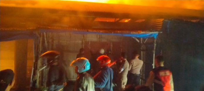 Kebakaran Pasar Tarutung, Polisi Masih Selidiki Penyebabnya