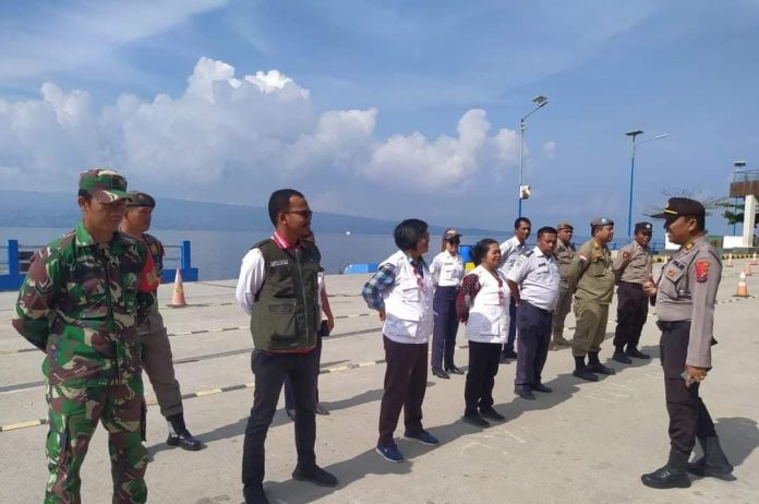Polres Simalungun Dirikan 9 Pos Siagakan Momen Idul Fitri, Termasuk di Pelabuhan Tigaras