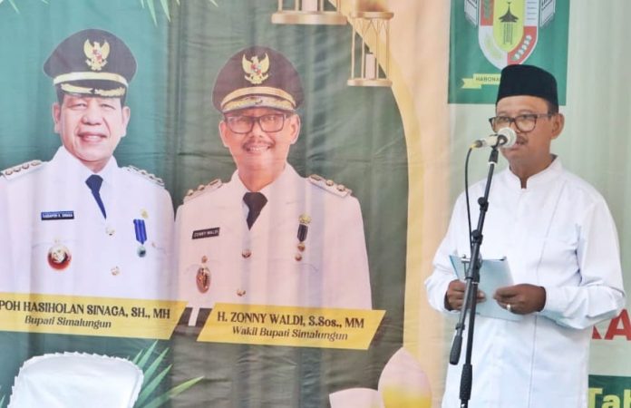 Wakil Bupati Simalungun Zonny Waldi hadiri Safari Ramadhan di Kecamatan Pamatang Bandar, Kabupaten Simalungun