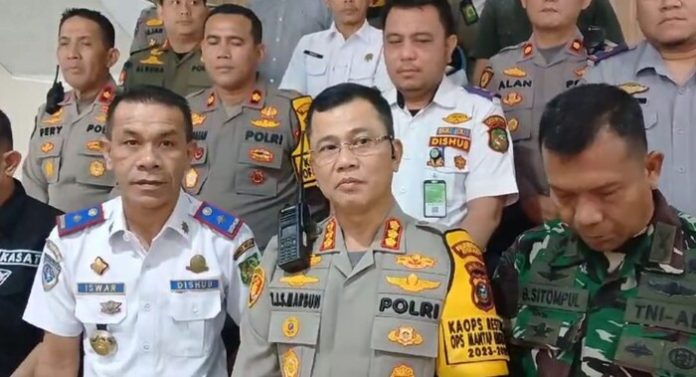 Kapolrestabes Medan Kombes Pol Teddy Jhon Sahala Marbun (f:raja/mistar)