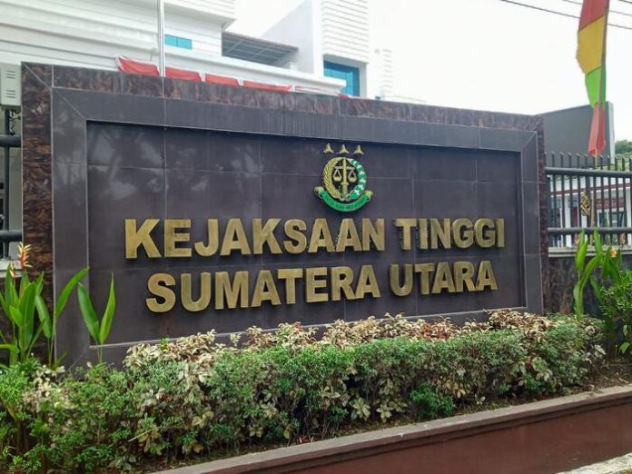 Kantor Kejatisu yang berada di Jalan A.H. Nasution Medan. (f:deddy/mistar)