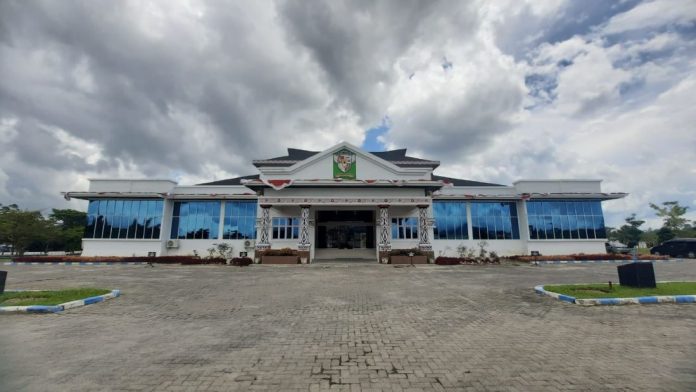Kantor Bupati Simalungun di wilayah Ibukota kabupaten, Raya