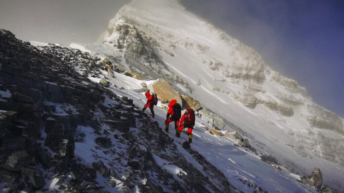 Pendaki di Gunung Everest
