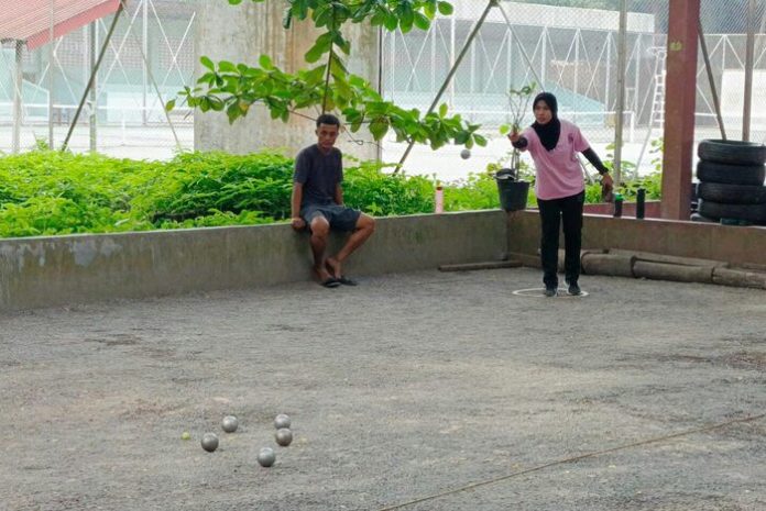 Cabang Olahraga (Cabor) Petanque. (f:iqbal/mistar)