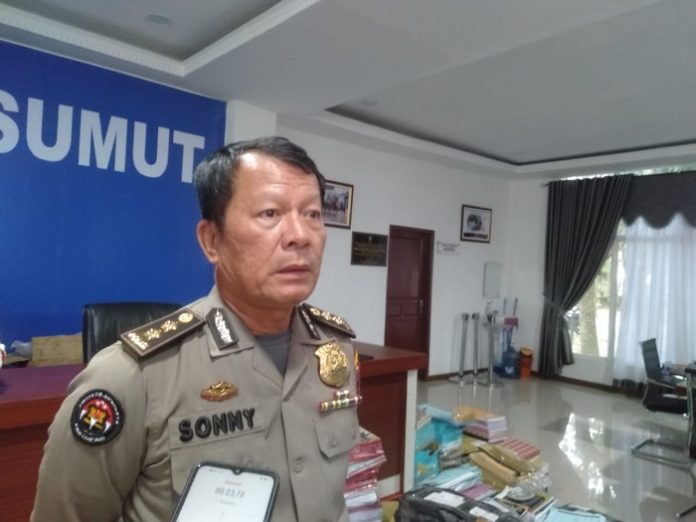 Kasubbid Penmas Polda Sumut AKBP Sonny W Siregar (f: matius/mistar)