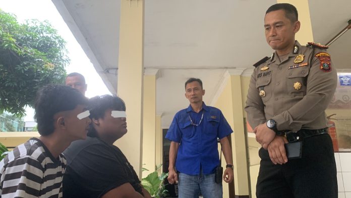 Dua pelaku pembacokan diamankan Polsek Medan Timur