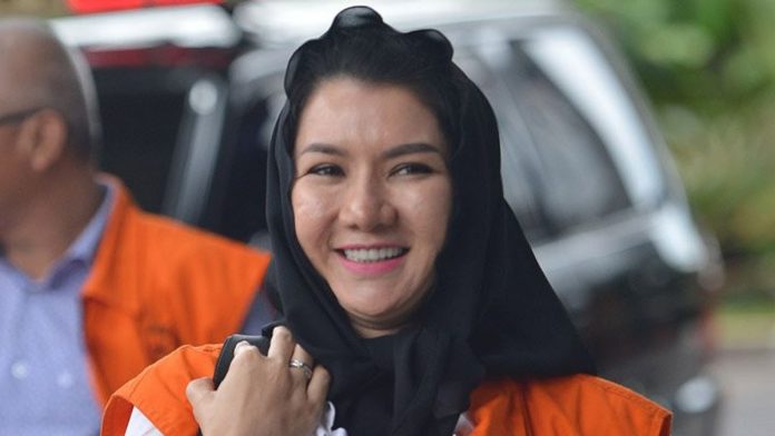 Mantan Bupati Kutai Kartanegara Rita Widyasari (f:ist/mistar)