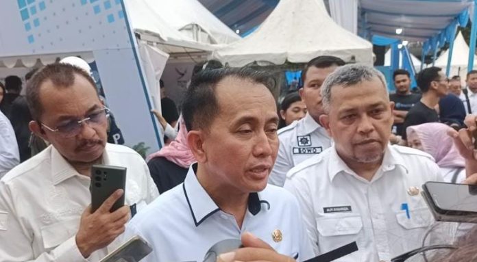 Pj Gubsu, Agus Fatoni ketika ditanyai kesiapan venue PON XXI Aceh-Sumut 2024