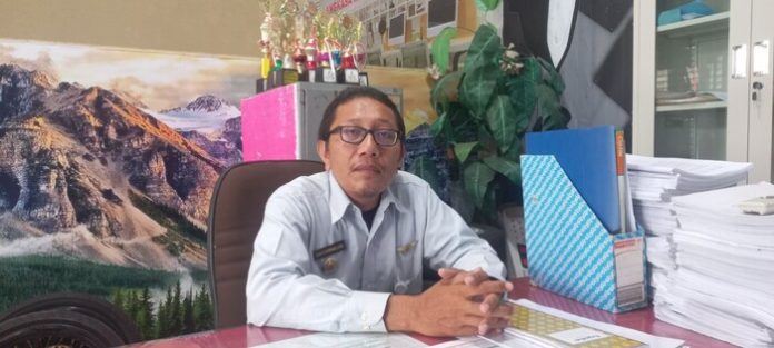 Wakil Kepala SMK SPAN Medan, Ahmad Nurhadi Nasution (f: susan/mistar)