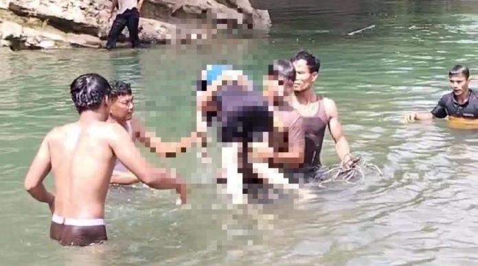 Gadis 18 tahun yang hanyut di Sungai dievakuasi