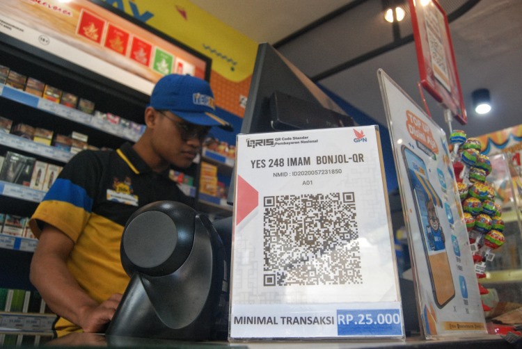 QR code di Store Yes 248, Medan, Sumatera Utara