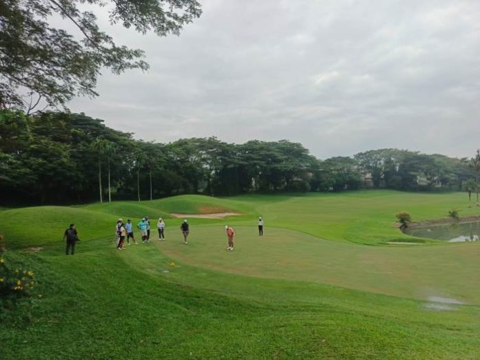 Suasana lapangan Royal Sumatera yang diproyeksikan bakal menjadi venue golf di PON XXI Aceh-Sumut 2024.