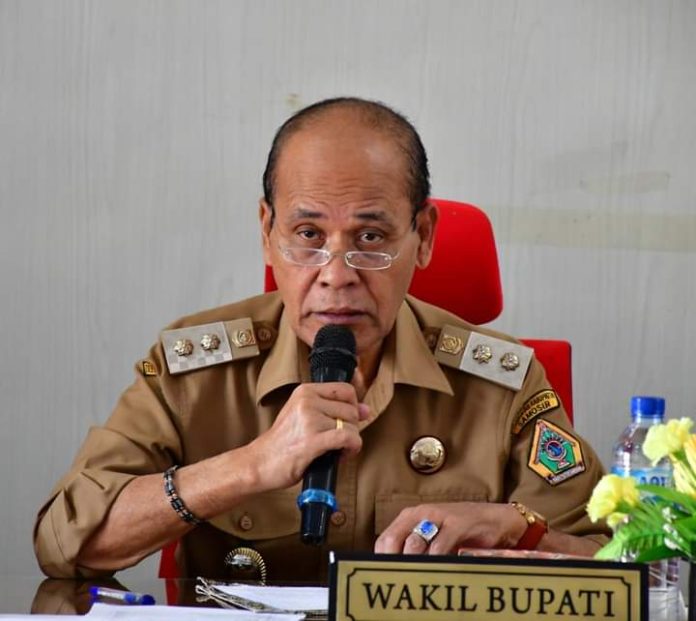 Wakil Bupati Samosir, Martua Sitanggang.(f:ist/Mistar)