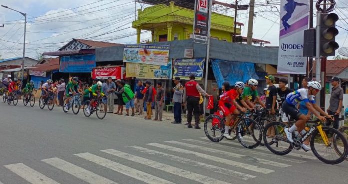 Cabor balap sepeda Putra di PON XXI