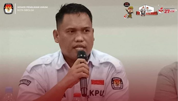 Komisioner KPU Sibolga Armansyah Sinaga