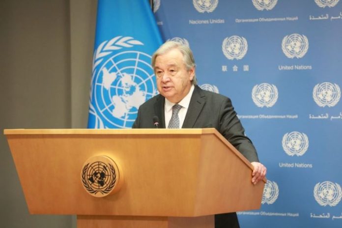 Sekjen PBB Antonio Guterres.