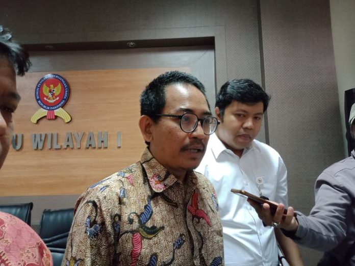 Kepala KPPU Kanwil I, Ridho Pamungkas (f:dinda/mistar)