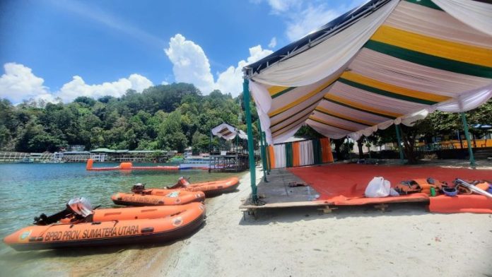 Venue PON Cabor Renang Bebas di Wisma Bahari, Parapat, Simalungun