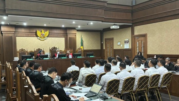 Sidang eks pegawai KPK soal pungli di Rutan KPK (f:detik/mistar)