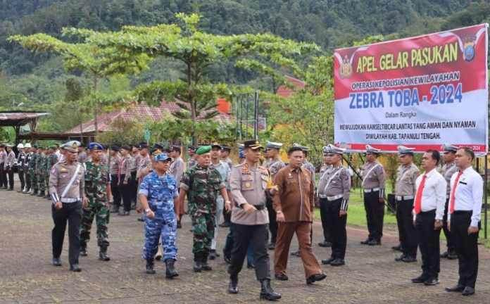 Apel Ops Zebra Toba 2024 di Tapteng