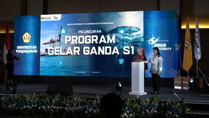 Unpad dan Binus University buka prodi S1 double degree pertama di Indonesia.