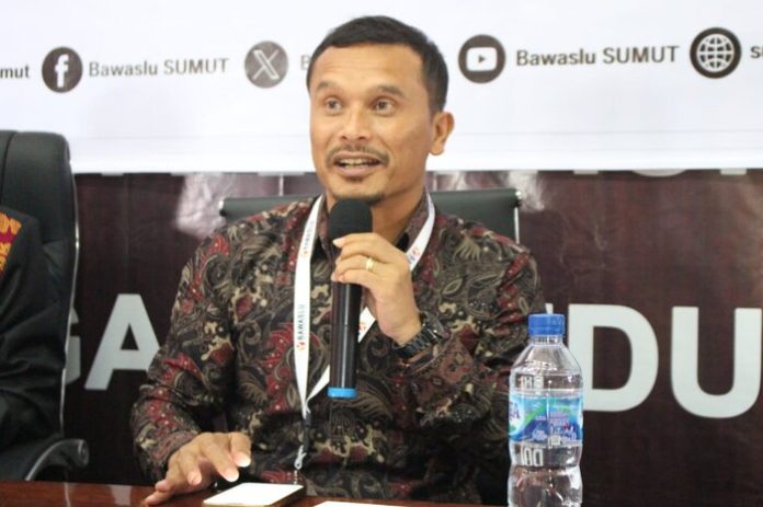 Koordinator Divisi Humas dan Data Informasi Bawaslu Sumut, Saut Boang Manalu (f:ist/mistar)