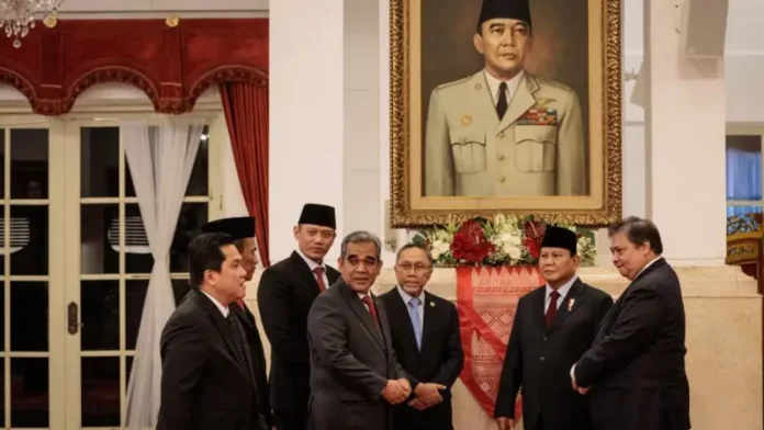 Prabowo bertemu dengan sejumlah calon menteri (f:ist/mistar)