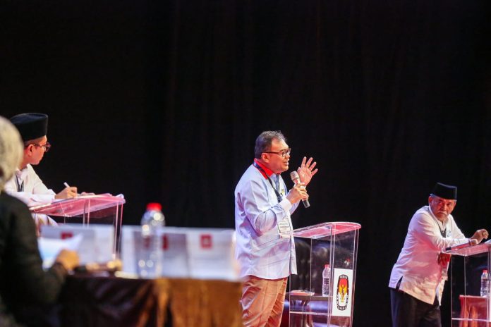 Debat calon Bupati Deli Serdang