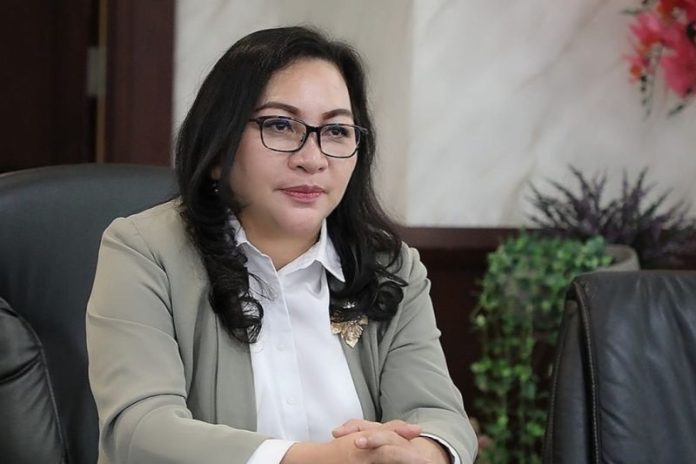 Direktur Jenderal Pemberdayaan Masyarakat Kristen (BKM) Kemenag Jeane Marie Tulung