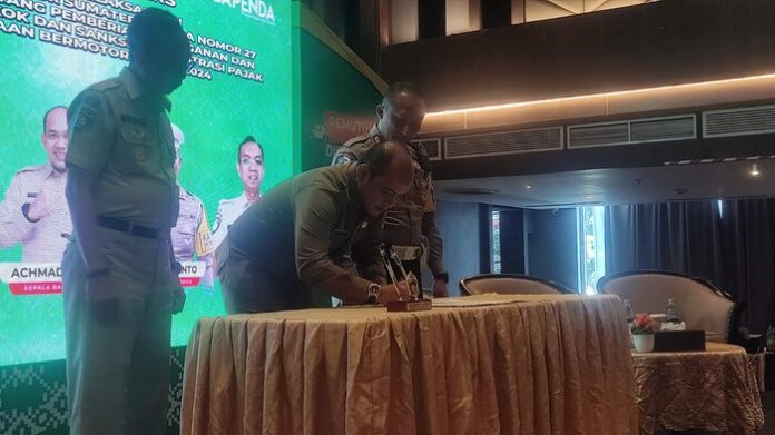 Pembukaan program pemutihan pajak kendaraan di Sumut