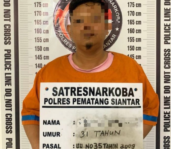 Pelaku HB di Polres Pematangsiantar